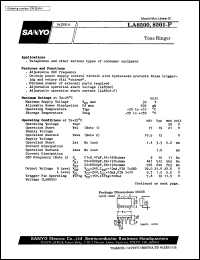 LA8500 Datasheet