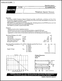 LA8510 Datasheet