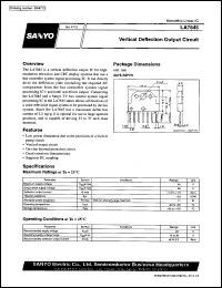 LA7845 Datasheet