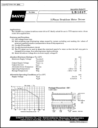 LB1687 Datasheet