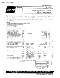 LB1745 Datasheet