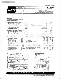 LA4597 Datasheet