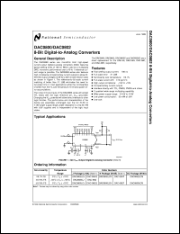 DAC08GRBC Datasheet