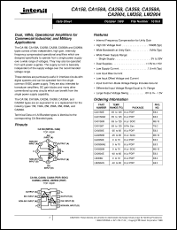 CA358 Datasheet