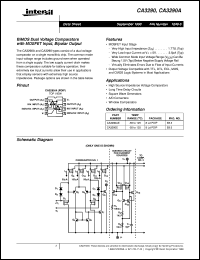 CA3290 Datasheet