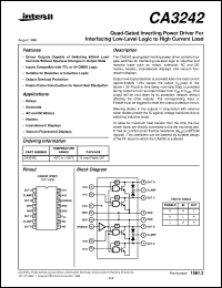 CA3242 Datasheet