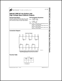 DM5407J/883 Datasheet