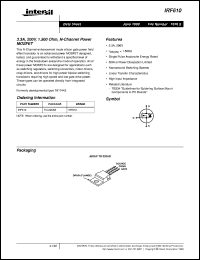 IRF610 Datasheet