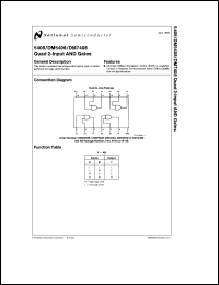 DM5408W/883 Datasheet