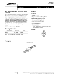 IRF830 Datasheet