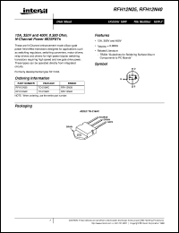 RFH12N40 Datasheet