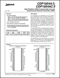 CDP1854AC/3 Datasheet