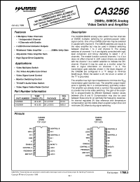 CA3256 Datasheet