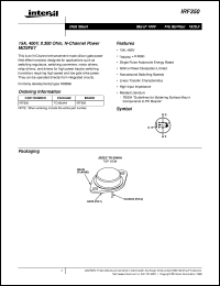 IRF353 Datasheet