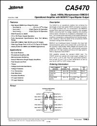 CA5470 Datasheet