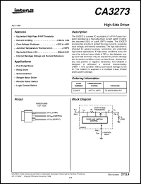 CA3273 Datasheet