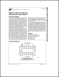 DM54161J/883 Datasheet