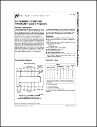 DM54173J/883 Datasheet