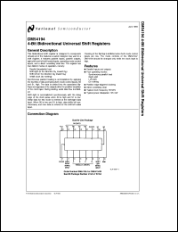 DM54191MW8 Datasheet