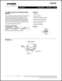 BUZ45B Datasheet