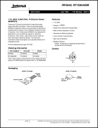 RF1S9630SM Datasheet
