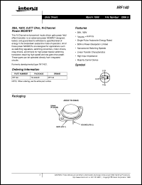 IRF140 Datasheet