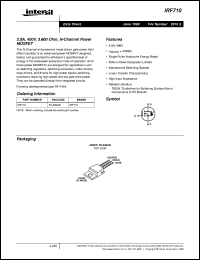 IRF710 Datasheet