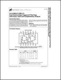 DM5474W-MLS Datasheet