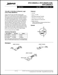 RFD12N06RLE Datasheet