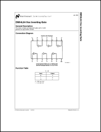 DM54L04W/883 Datasheet