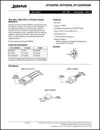 RFG30P05 Datasheet