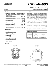 HA-2546/883 Datasheet