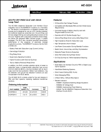 HC-55536 Datasheet