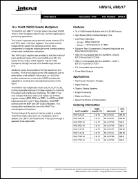 HMU16 Datasheet