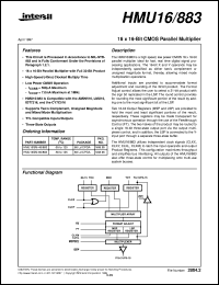 HMU16/883 Datasheet