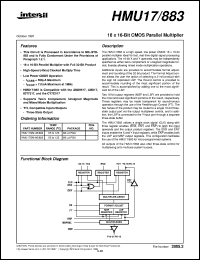 HMU17/883 Datasheet