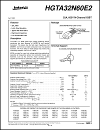 HGTA32N60E2 Datasheet