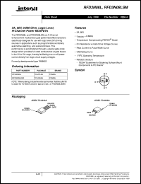 RFD3N08LSM Datasheet