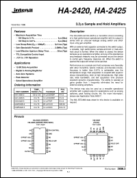 HA2425 Datasheet