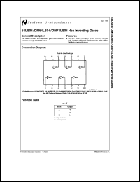 DM54LS00MW8 Datasheet