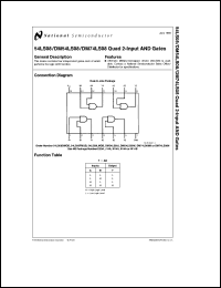 DM54LS08J-MLS Datasheet