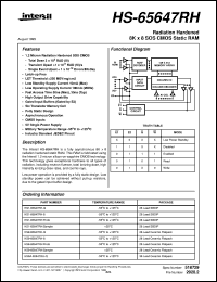 HS-65647RH Datasheet