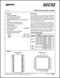 82C52 Datasheet