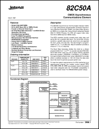 82C50A Datasheet