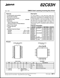 82C83H Datasheet