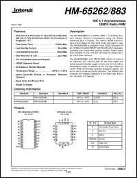 HM-65262/883 Datasheet