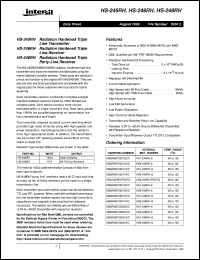 HS-2420RH Datasheet