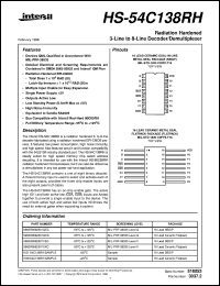 HS-54C138RH Datasheet