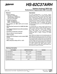 HS-82C37ARH Datasheet