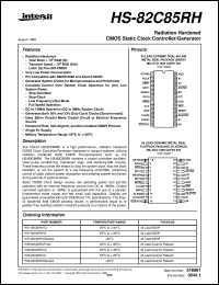 HS-82C08RH Datasheet